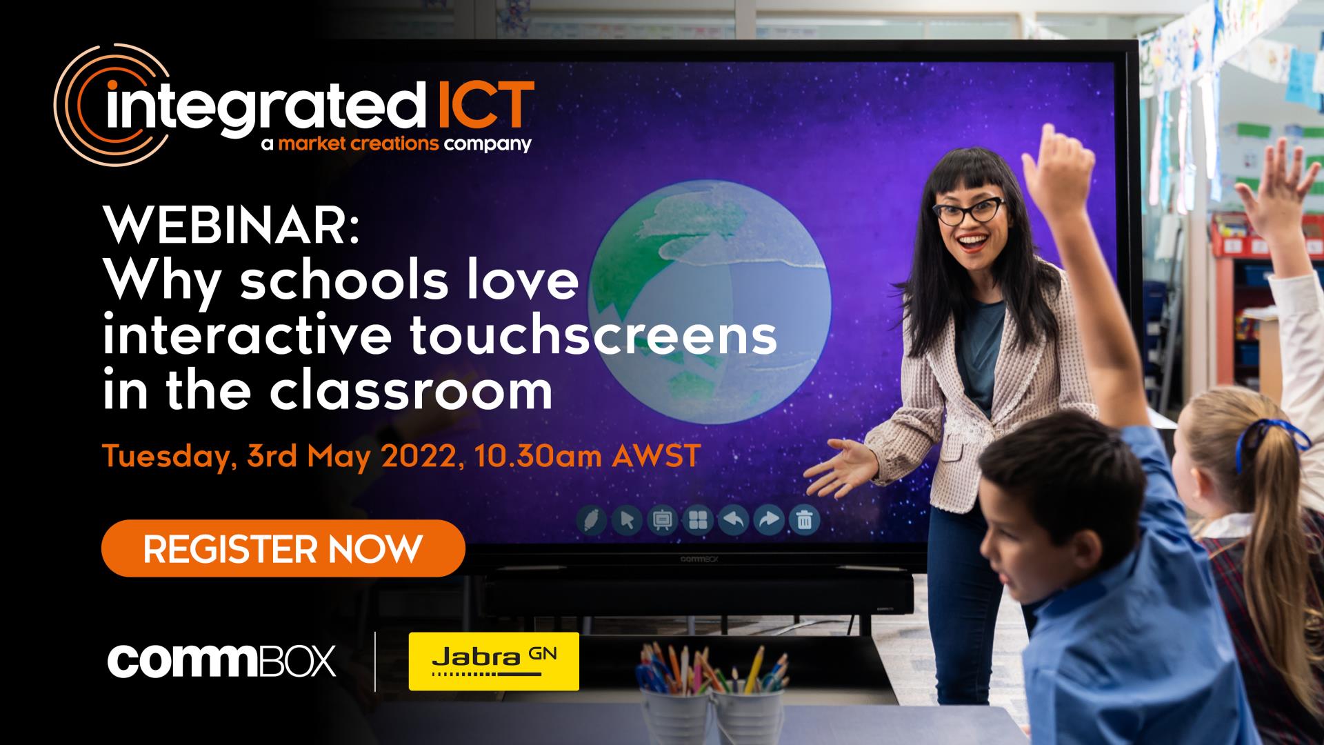 Webinar: Why schools love interactive touchscreens in the classroom